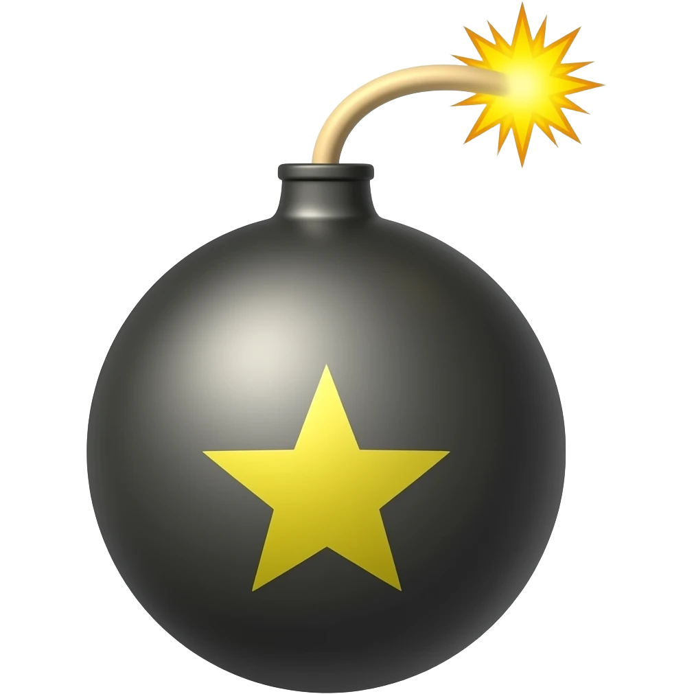 Bombe emoji