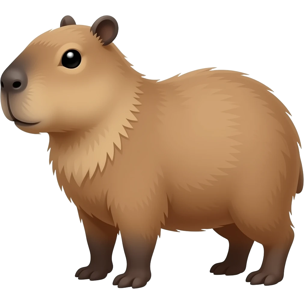 Capybara emoji
