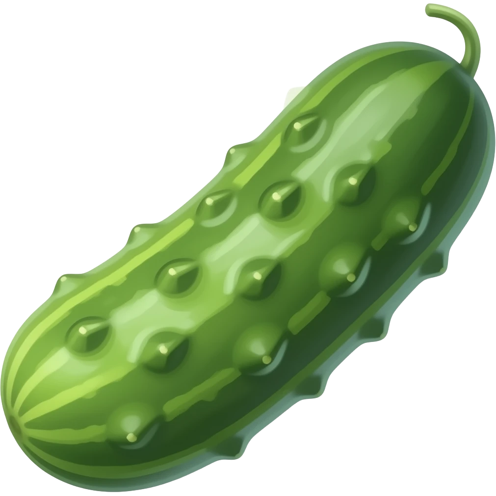Giant cucumber emoji