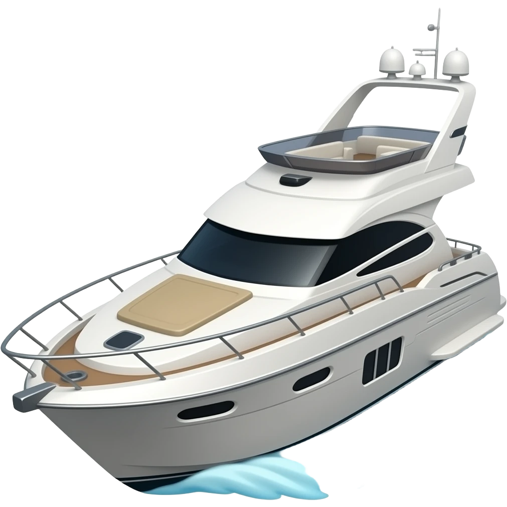 en  flybridge båt emoji