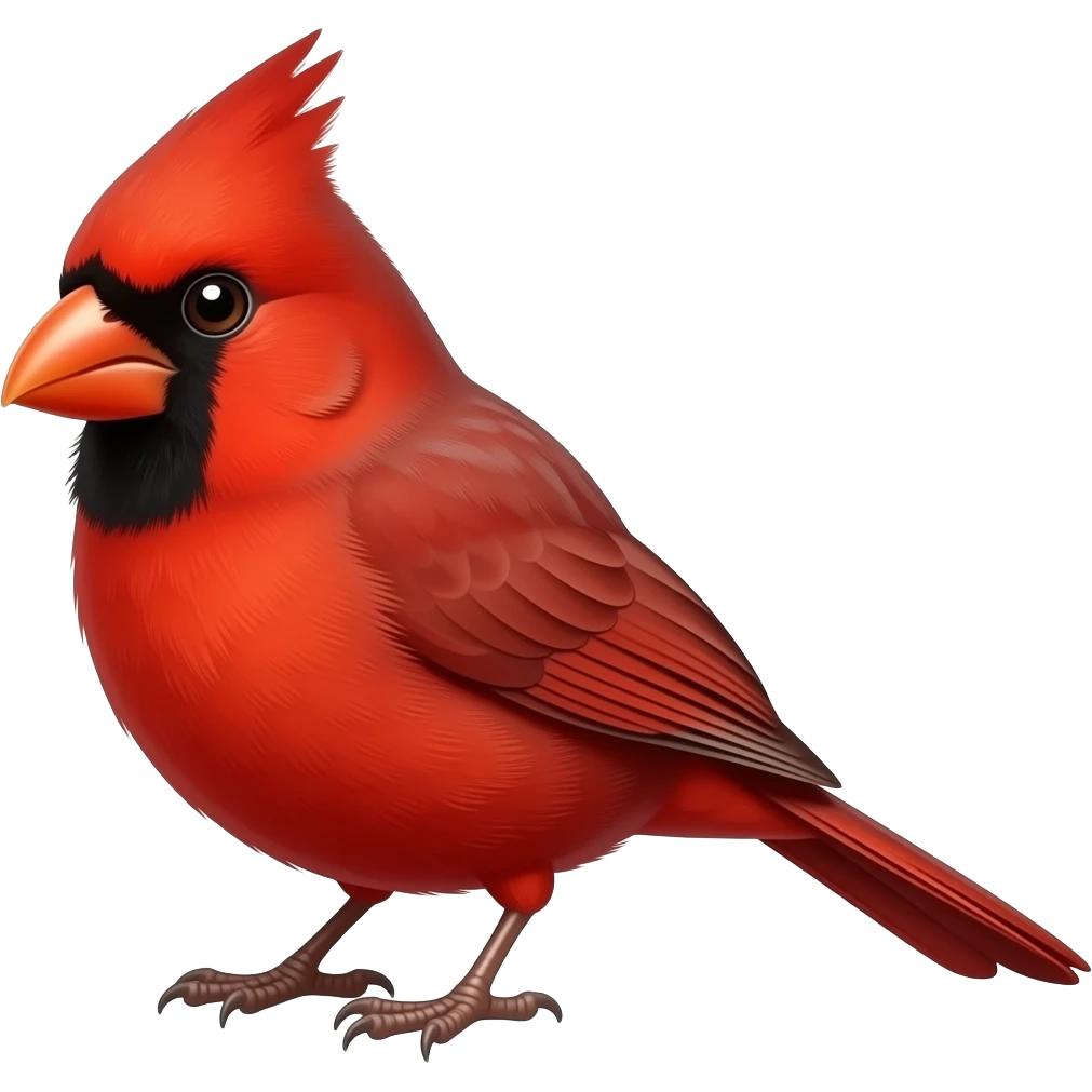 Angry cardinal emoji