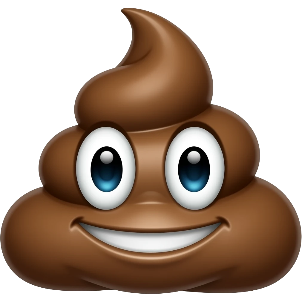real poop emoji