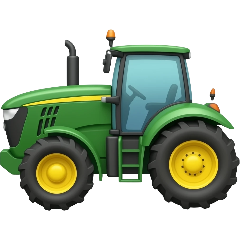 John Deere tractor emoji