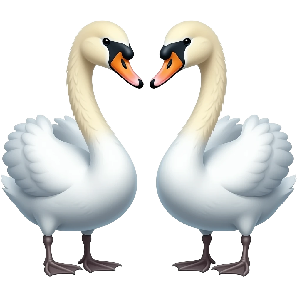 🦢🦢 emoji