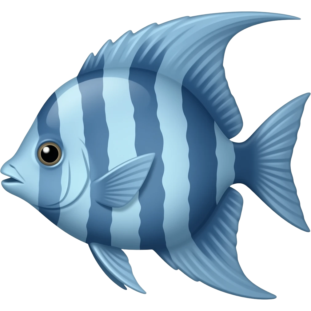 Blue tail emoji