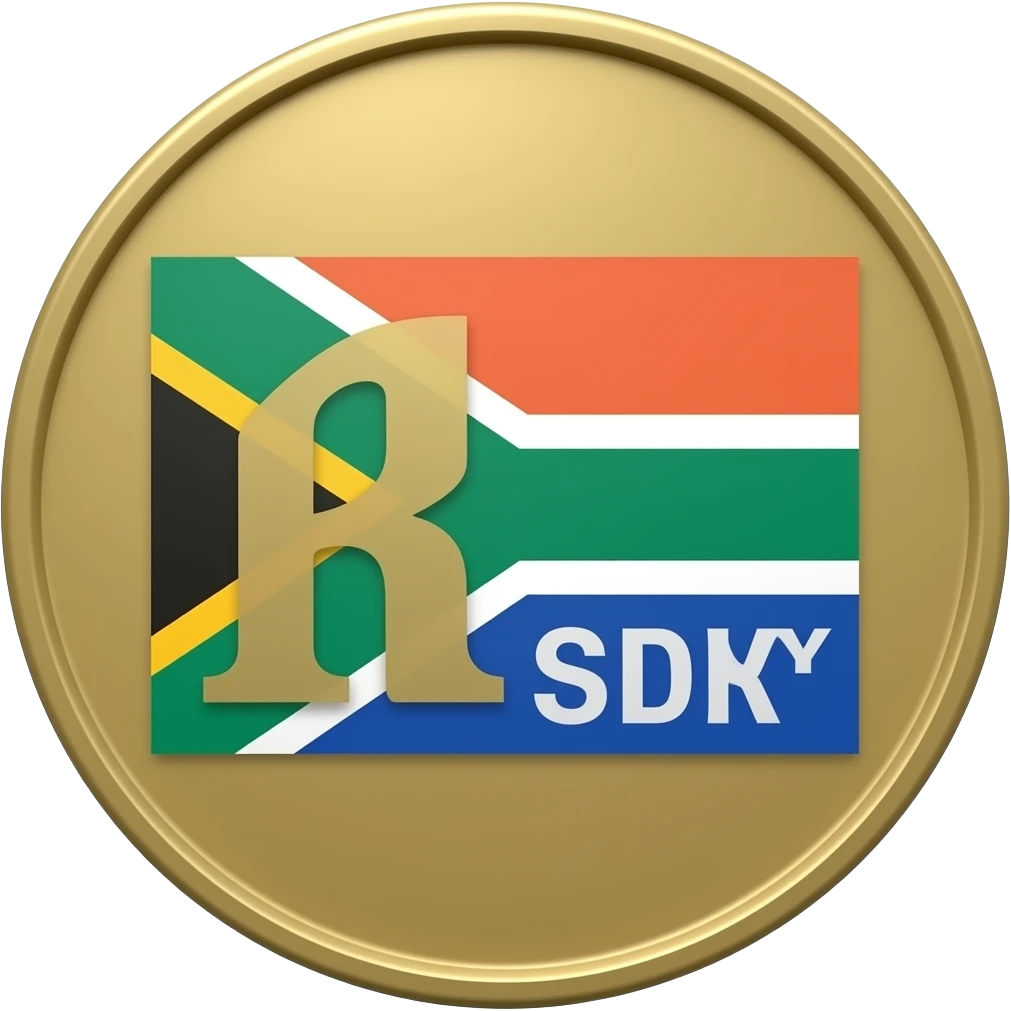 R1 coin south africa emoji
