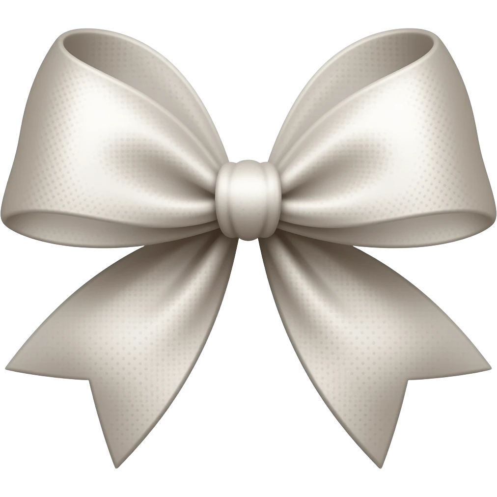 aestetic bow emoji