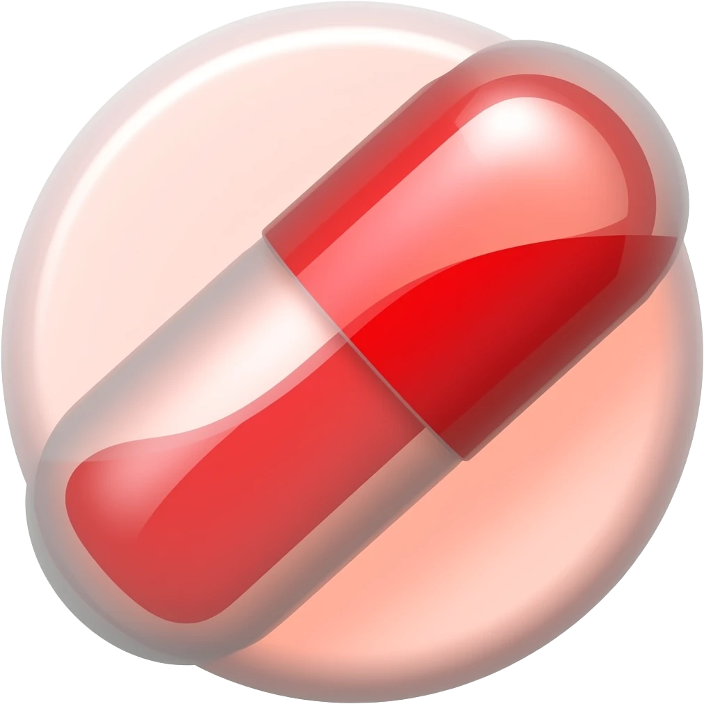 red medicine emoji