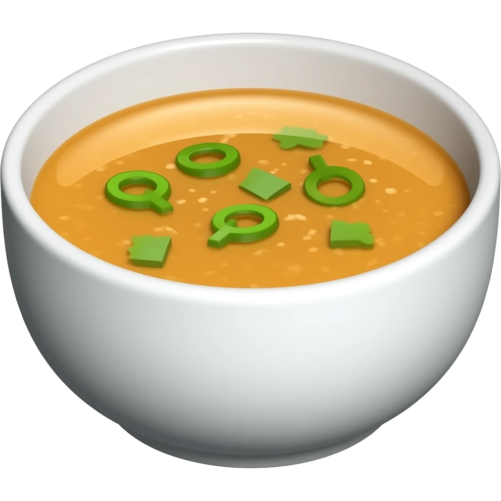 hot soup bowl emoji