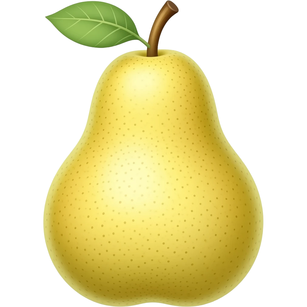 Pear emoji