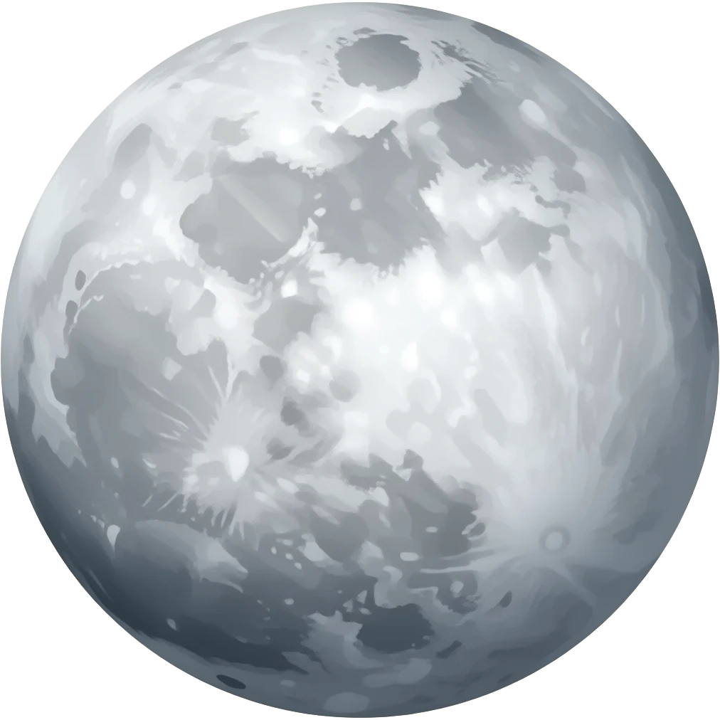 Styx (moon of pluto) without background emoji | AI Emoji Generator