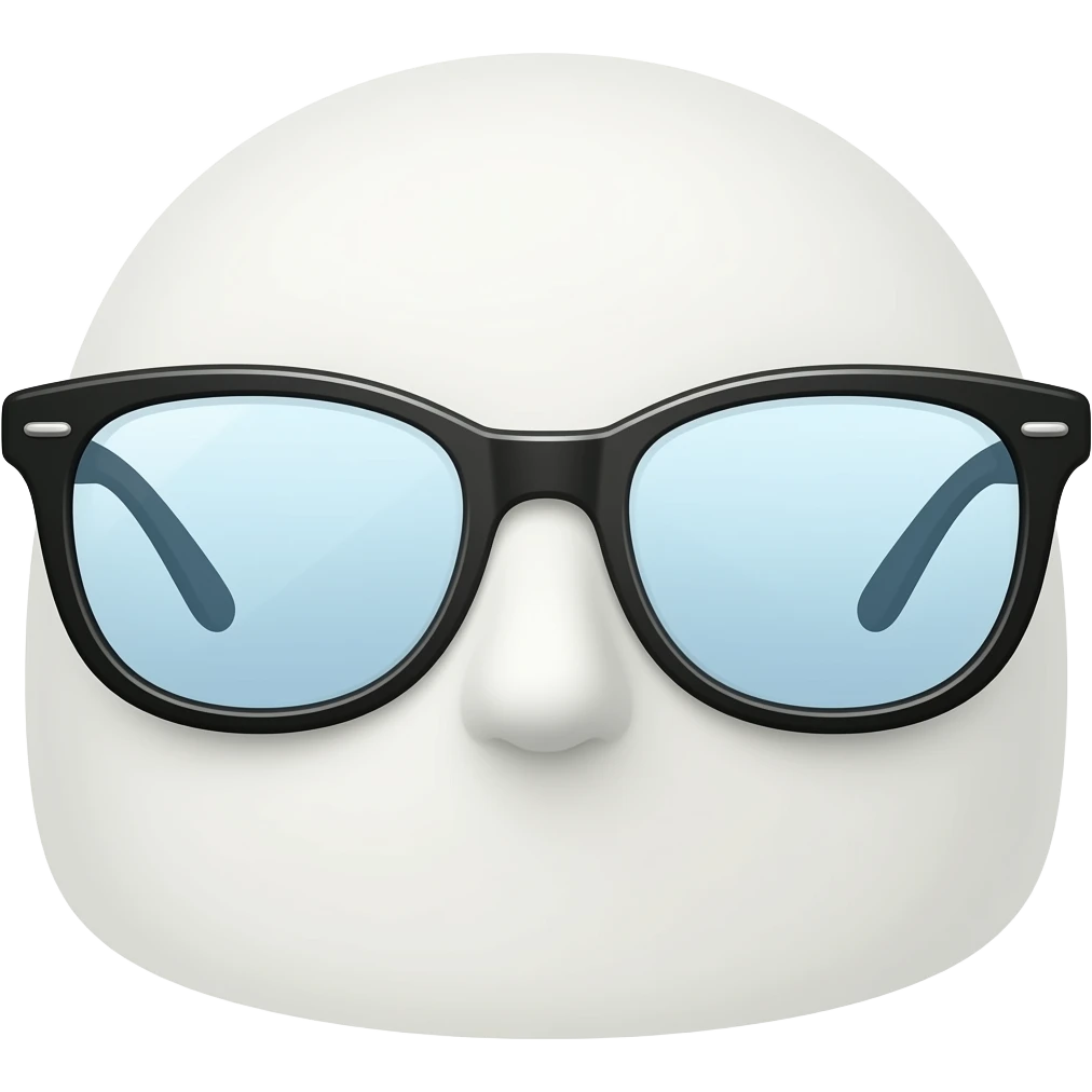 glasses emoji