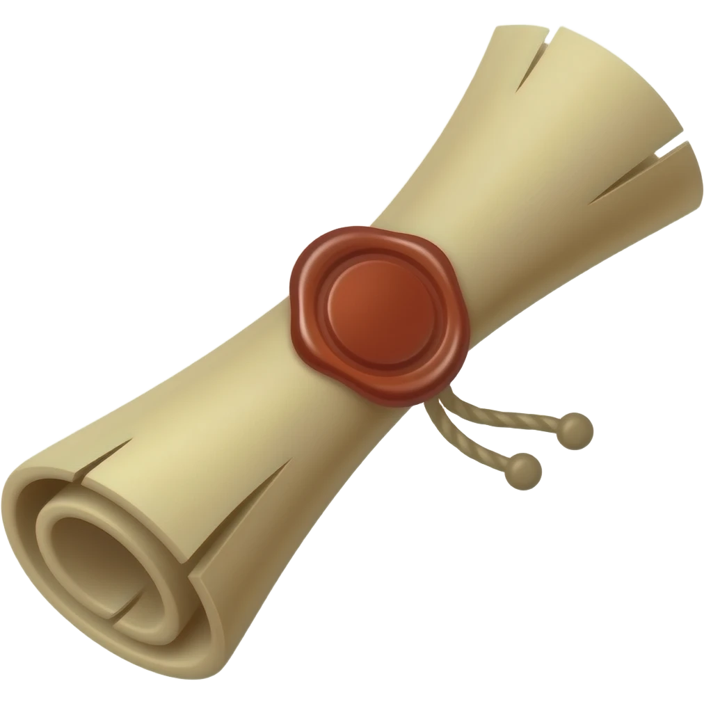 message scroll closed emoji