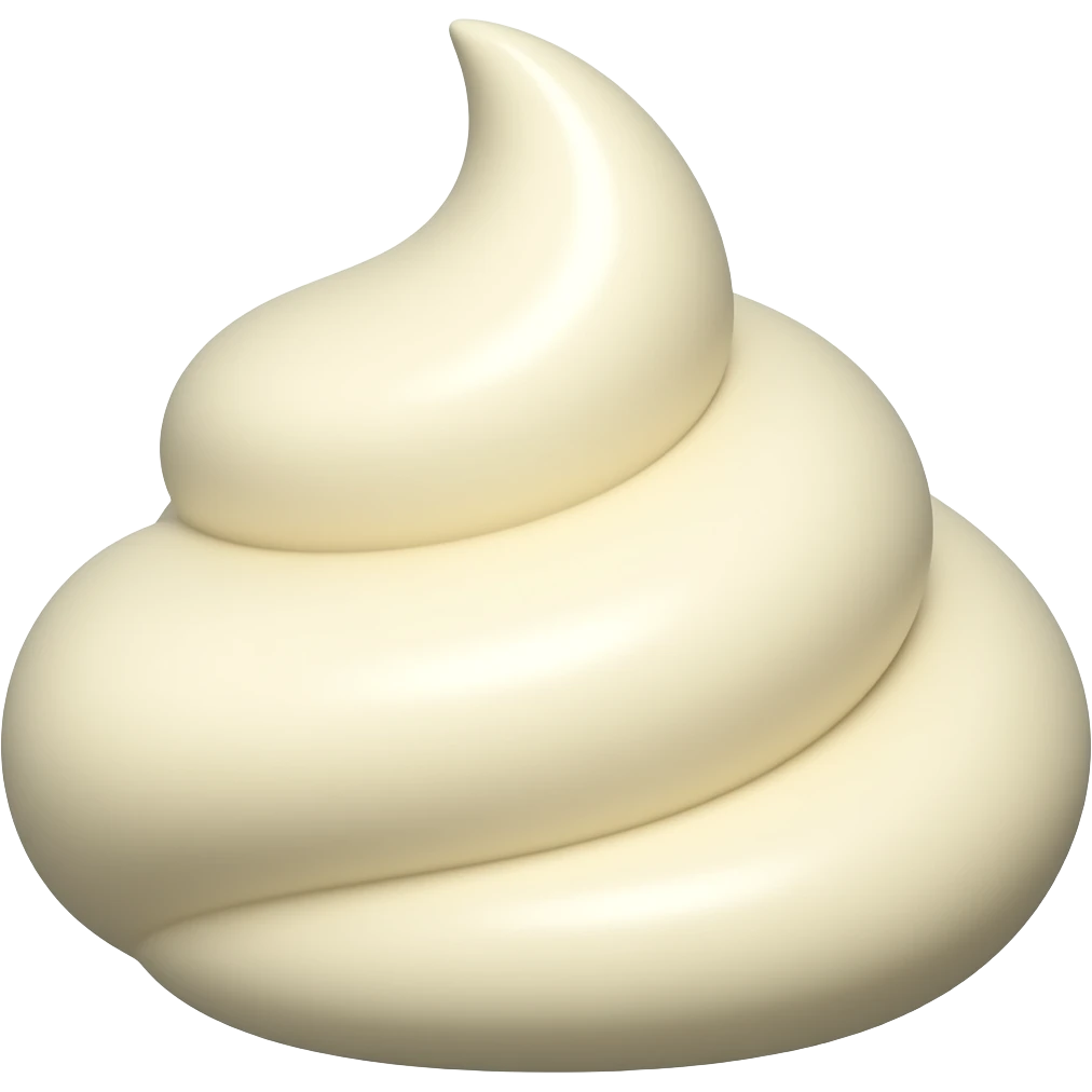 Cream emoji