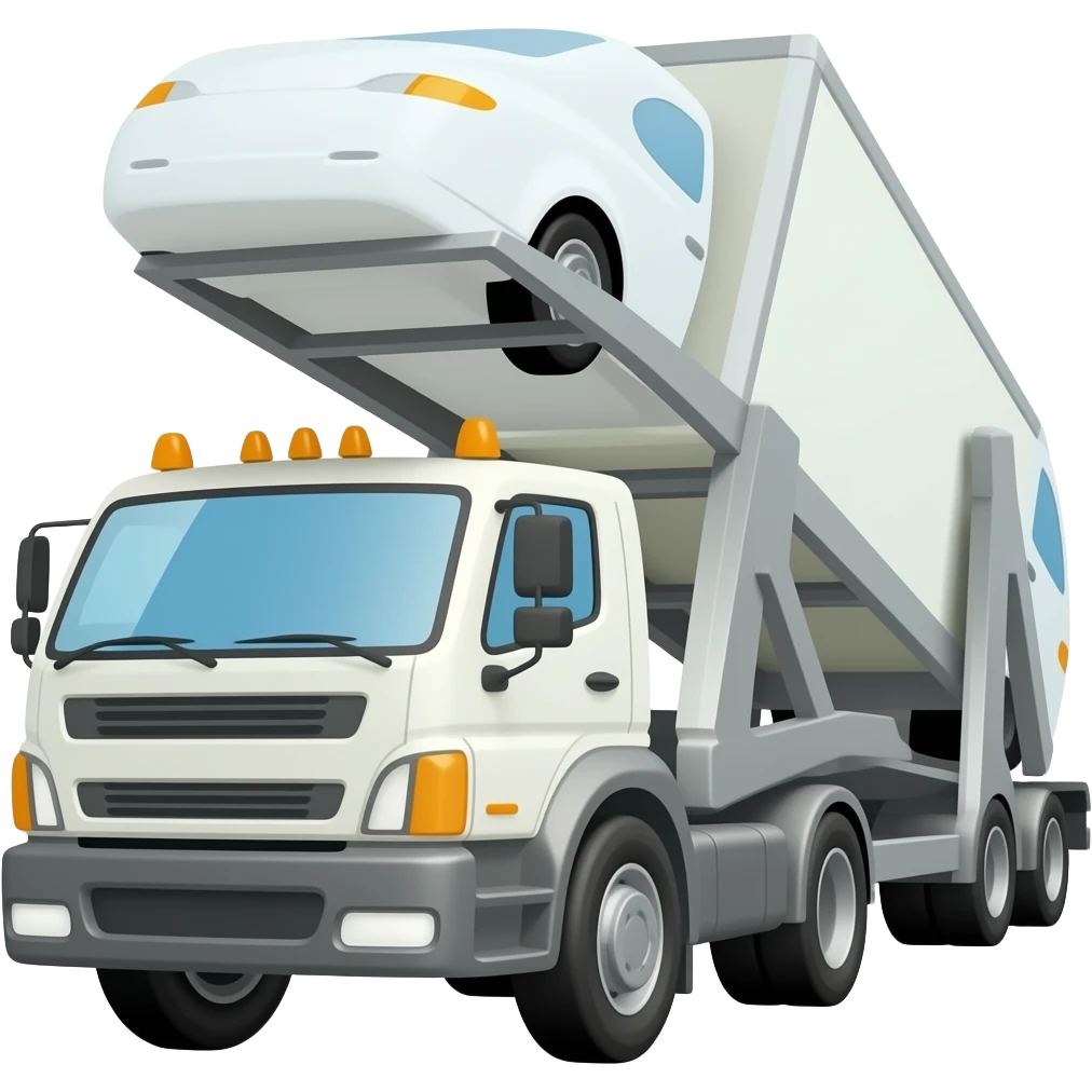 Car carrierTruck emoji