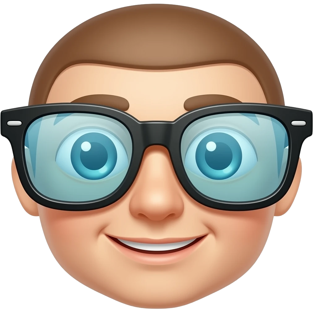 Glasses emoji