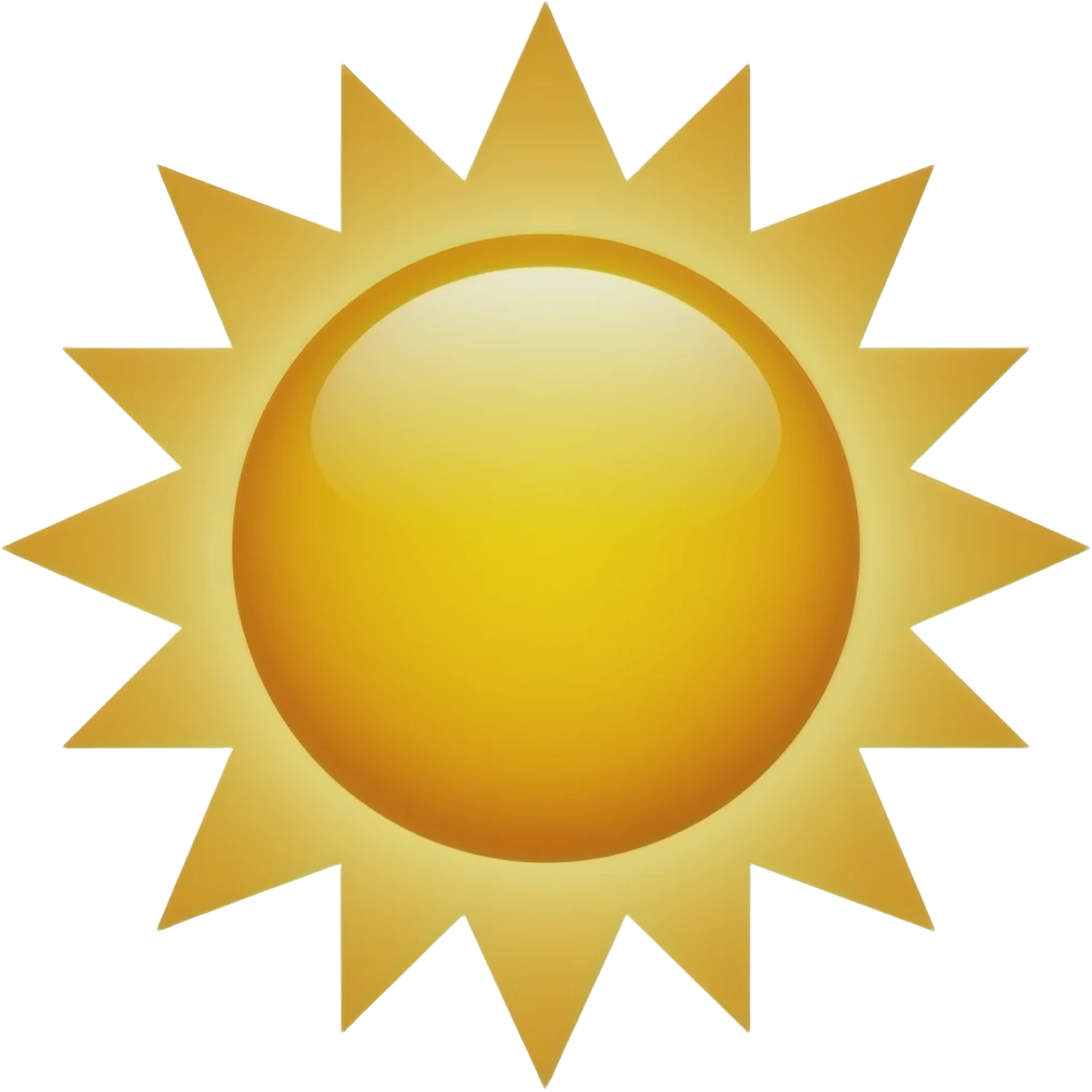 sun emoji