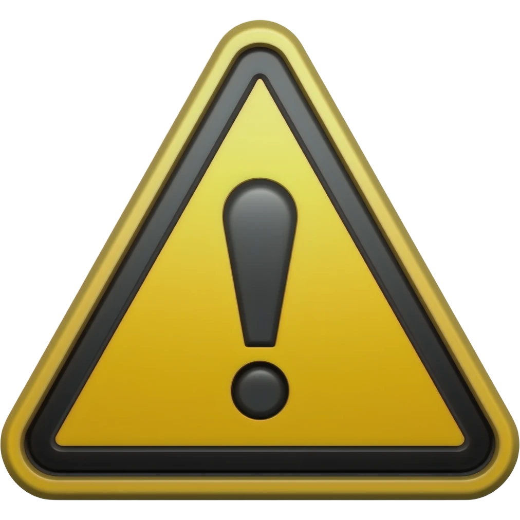CAUTION emoji