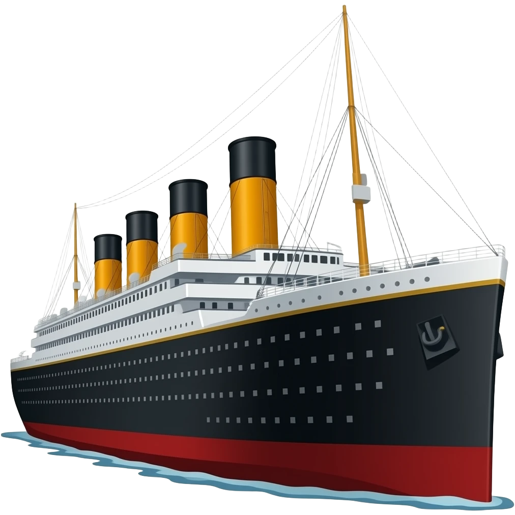 Titanic emoji