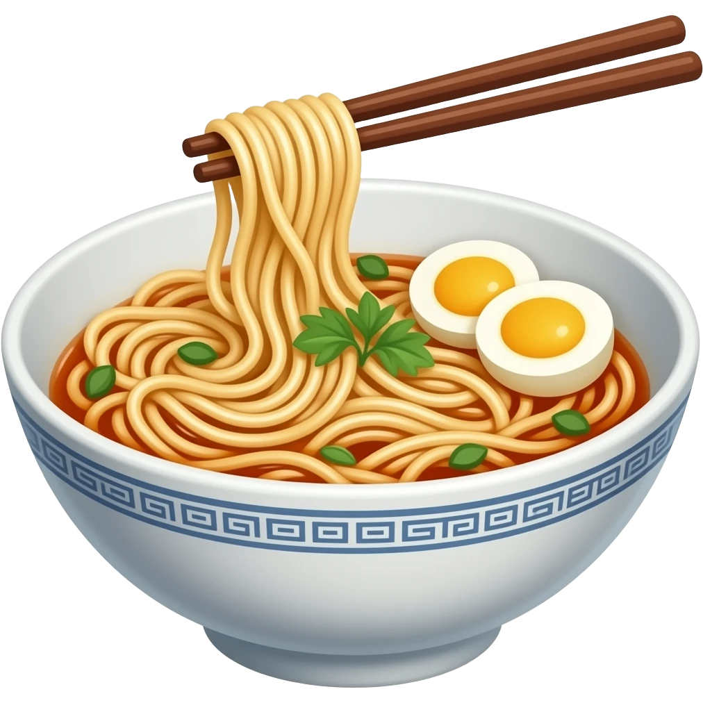 중국 누들 emoji