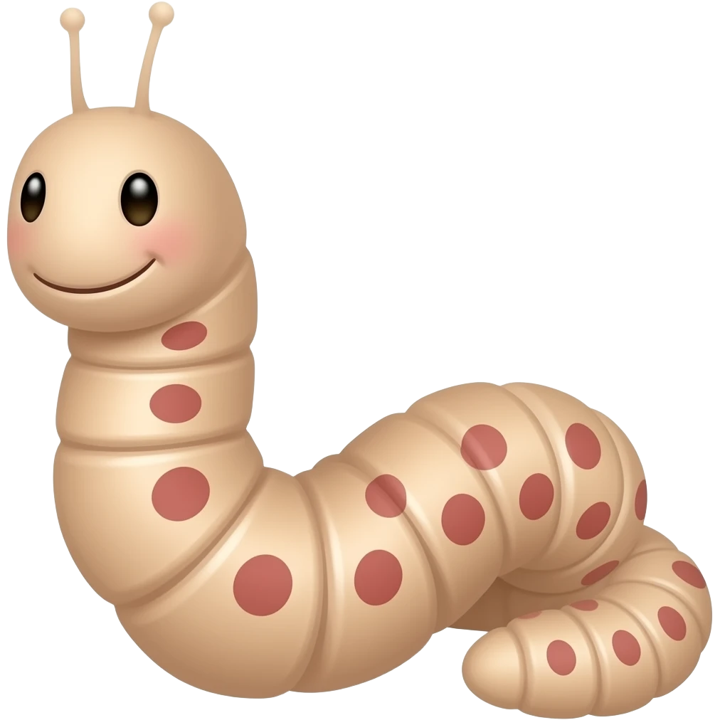 worm emoji
