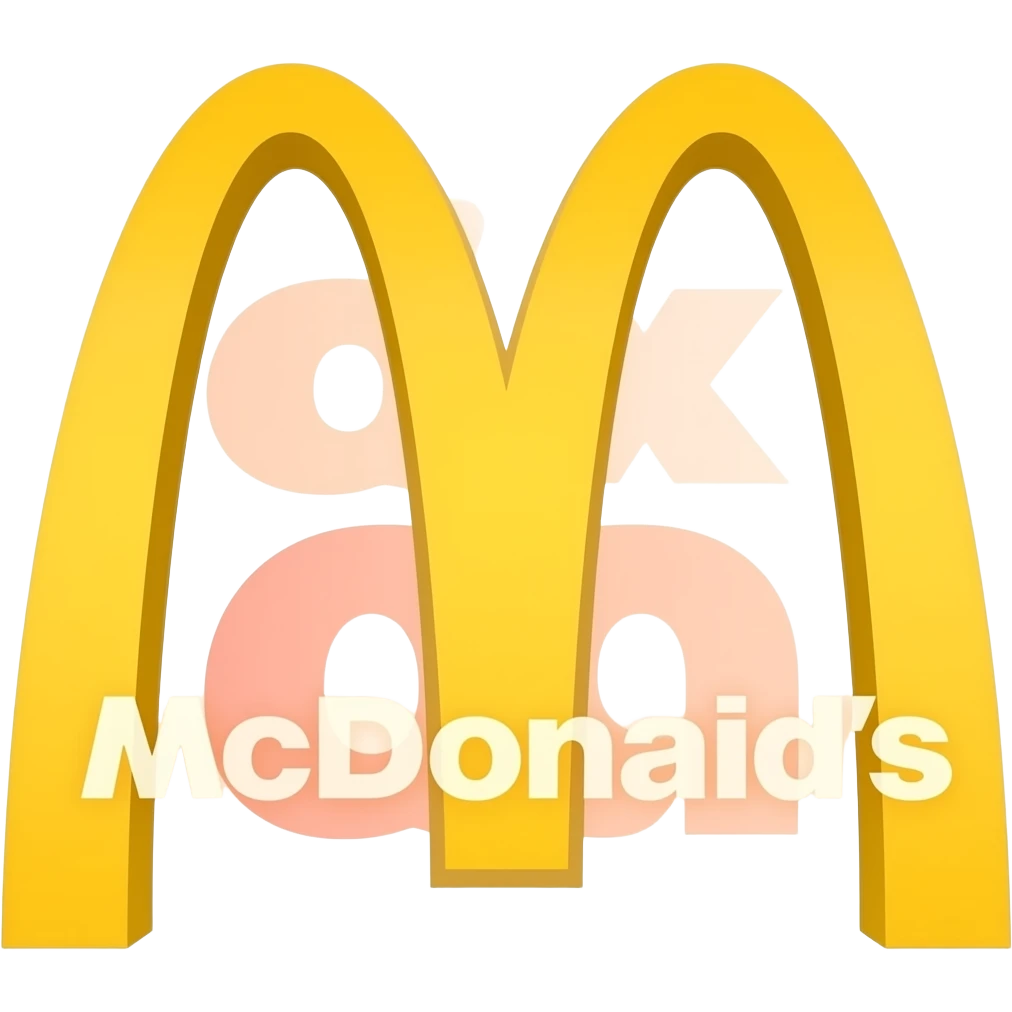 Mcdonad's logo emoji