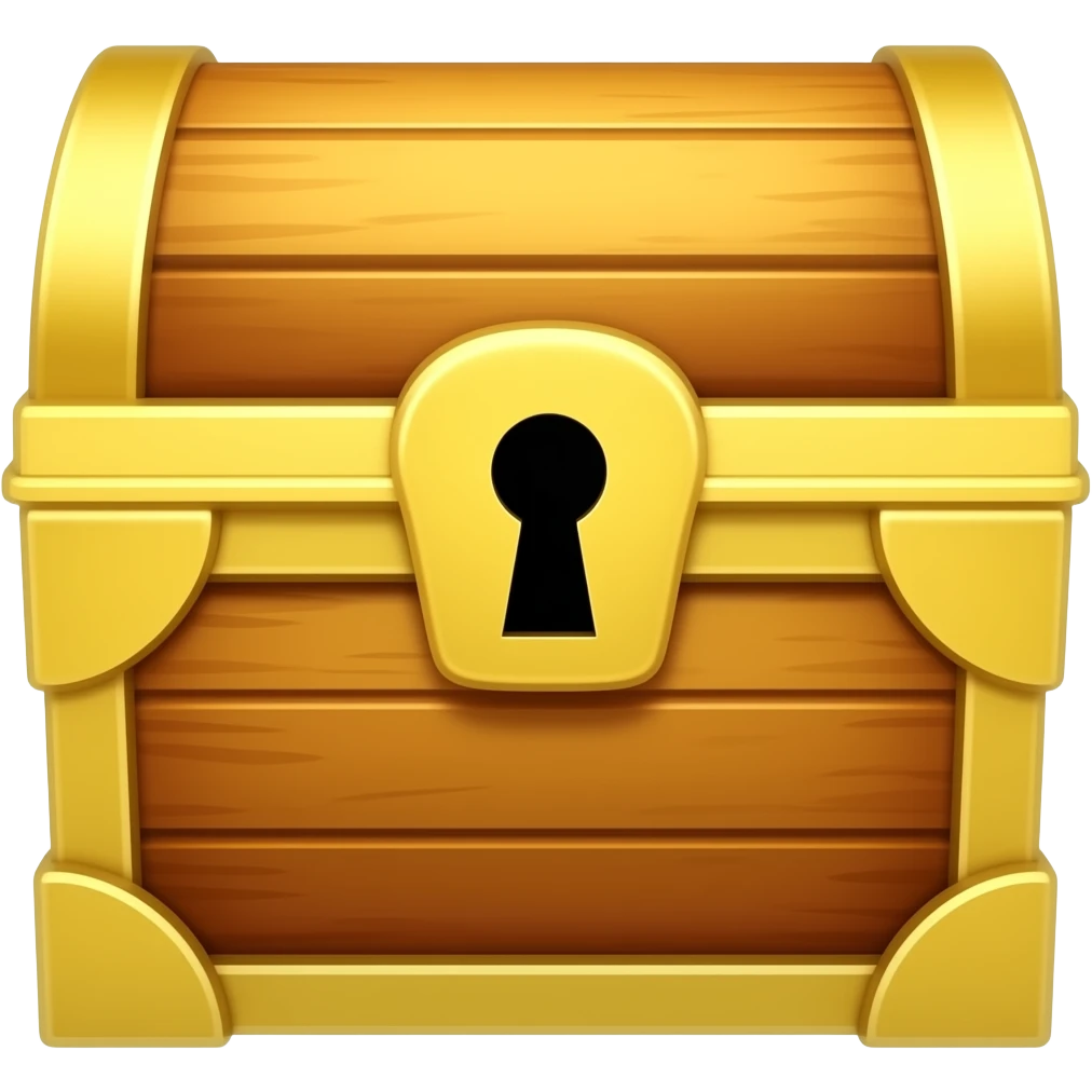 treasuer chest locked emoji