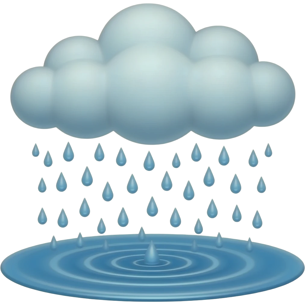 Rain emoji | AI Emoji Generator