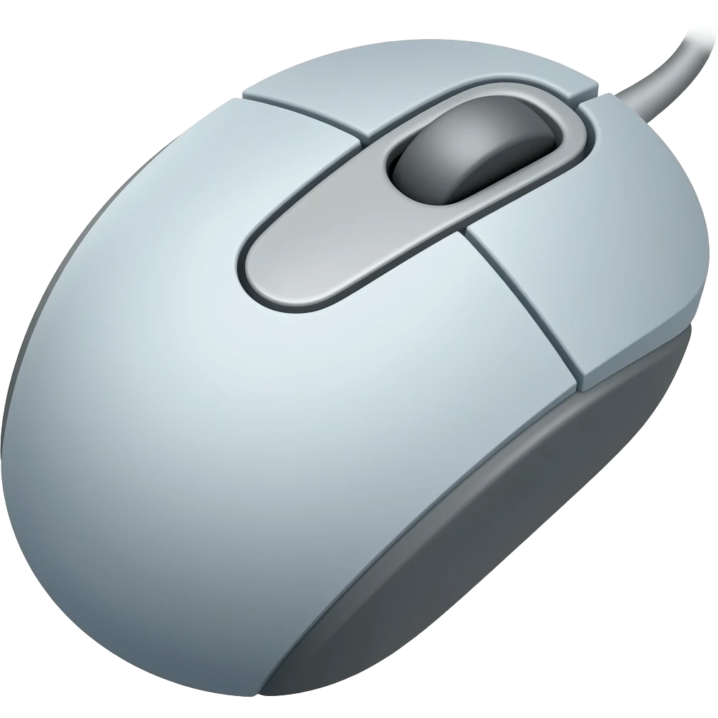 computer mouse emoji