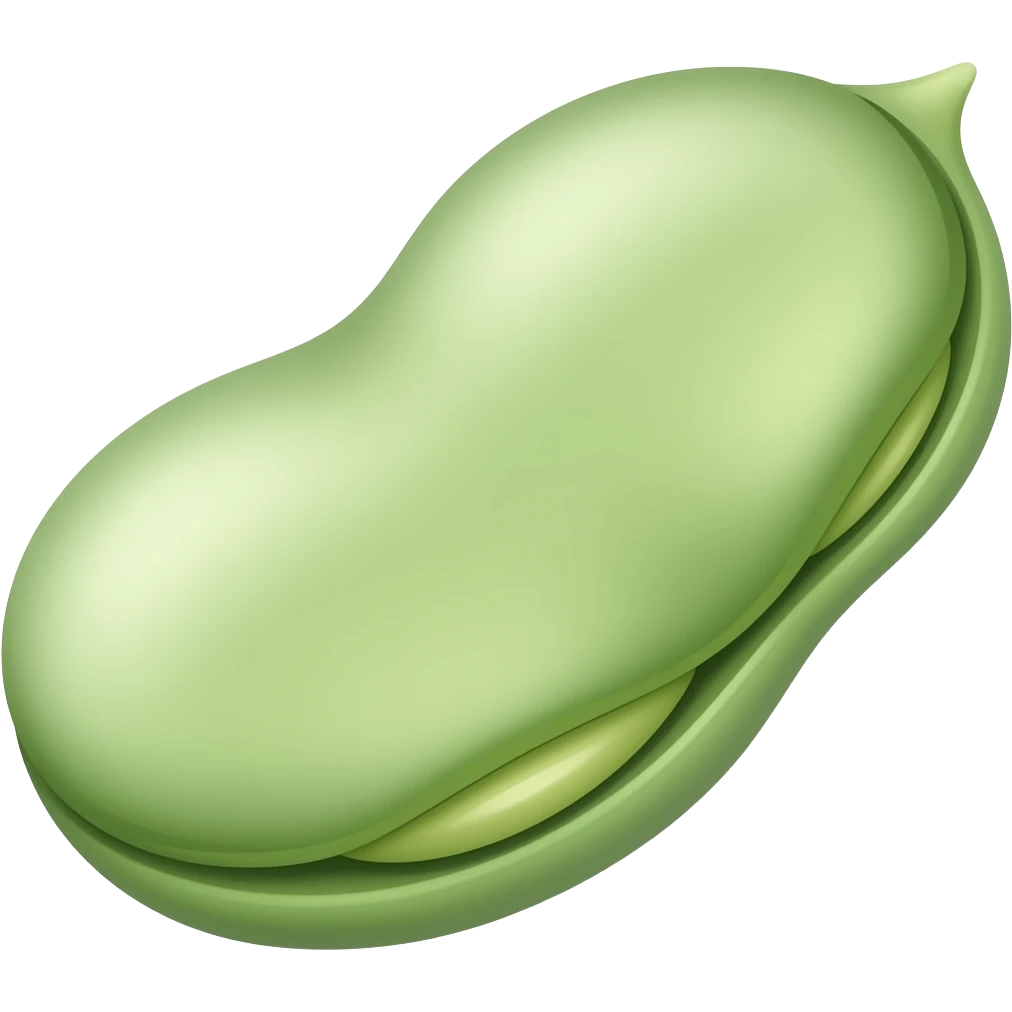 broad beans emoji