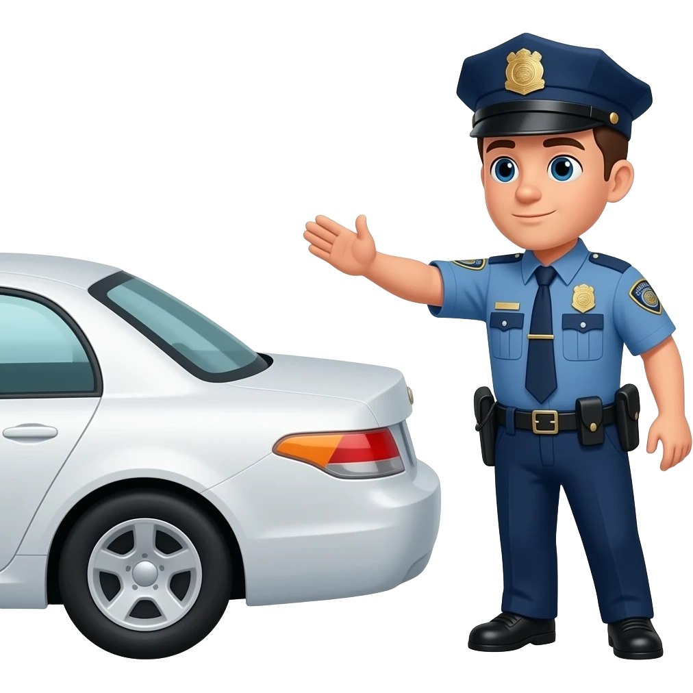traffic stop emoji