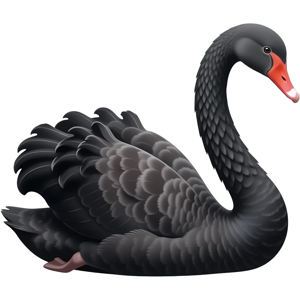 🦢<- same as black emoji