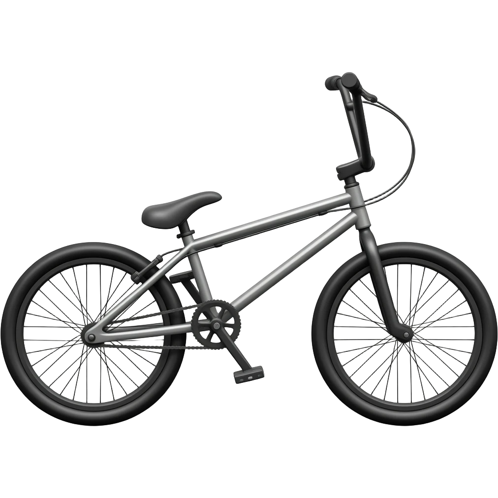 freestyle bmx bike side view emoji