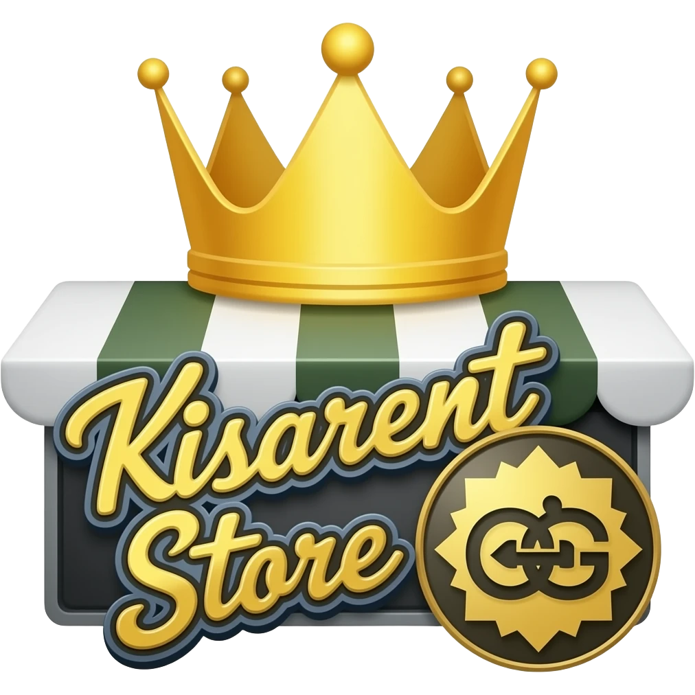 for discord role as an owner of the server, named Kisarent Store. the OG one. emoji