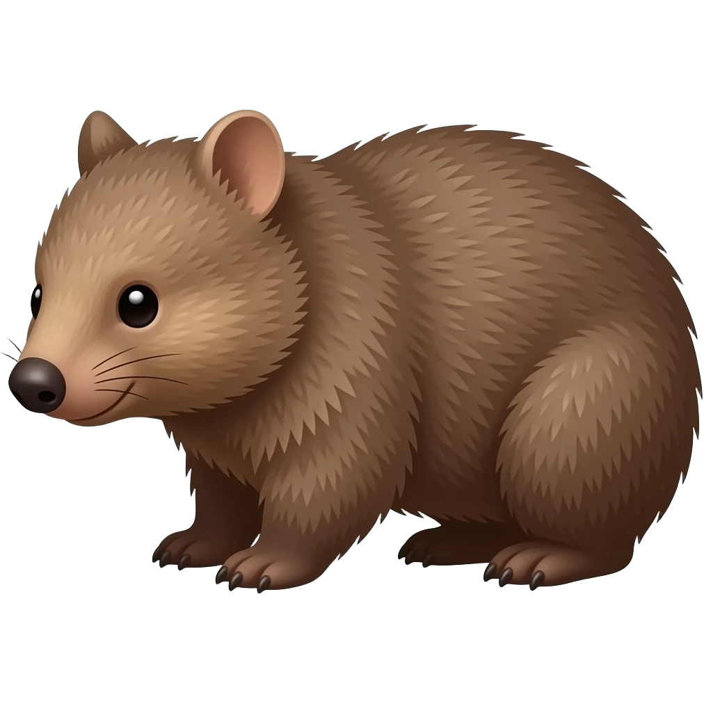 Wombat emoji