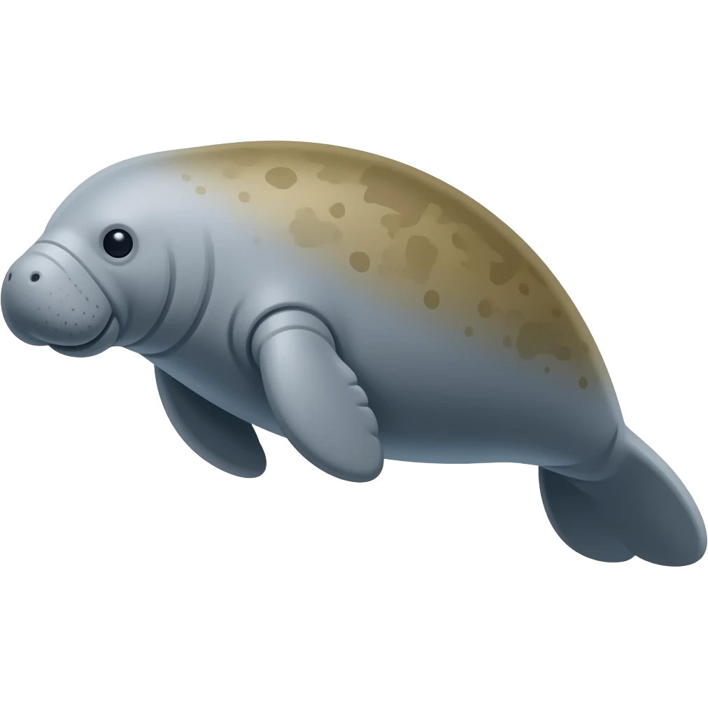 Manatee emoji