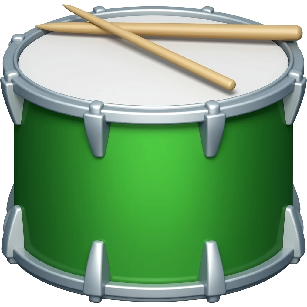 gas perfil green drum emoji