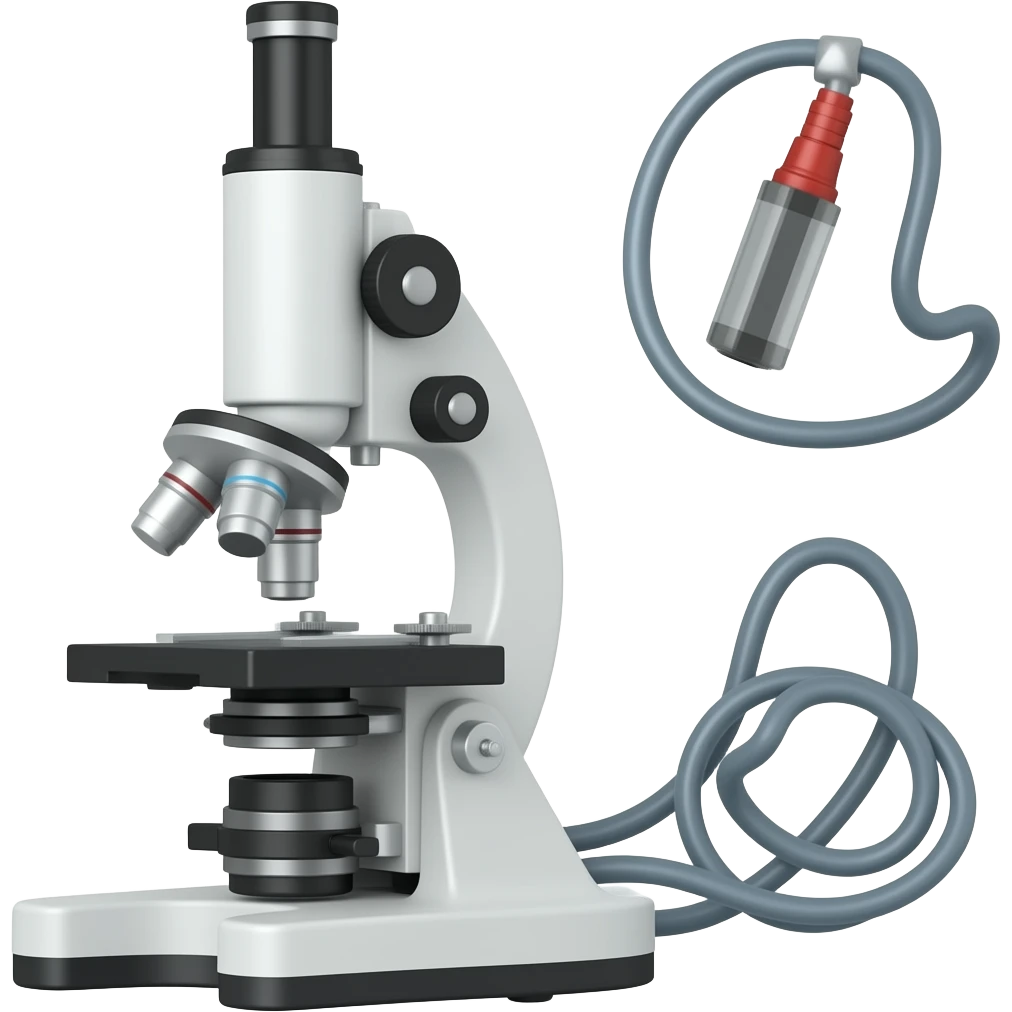 Fiber microscope and OTDR emoji