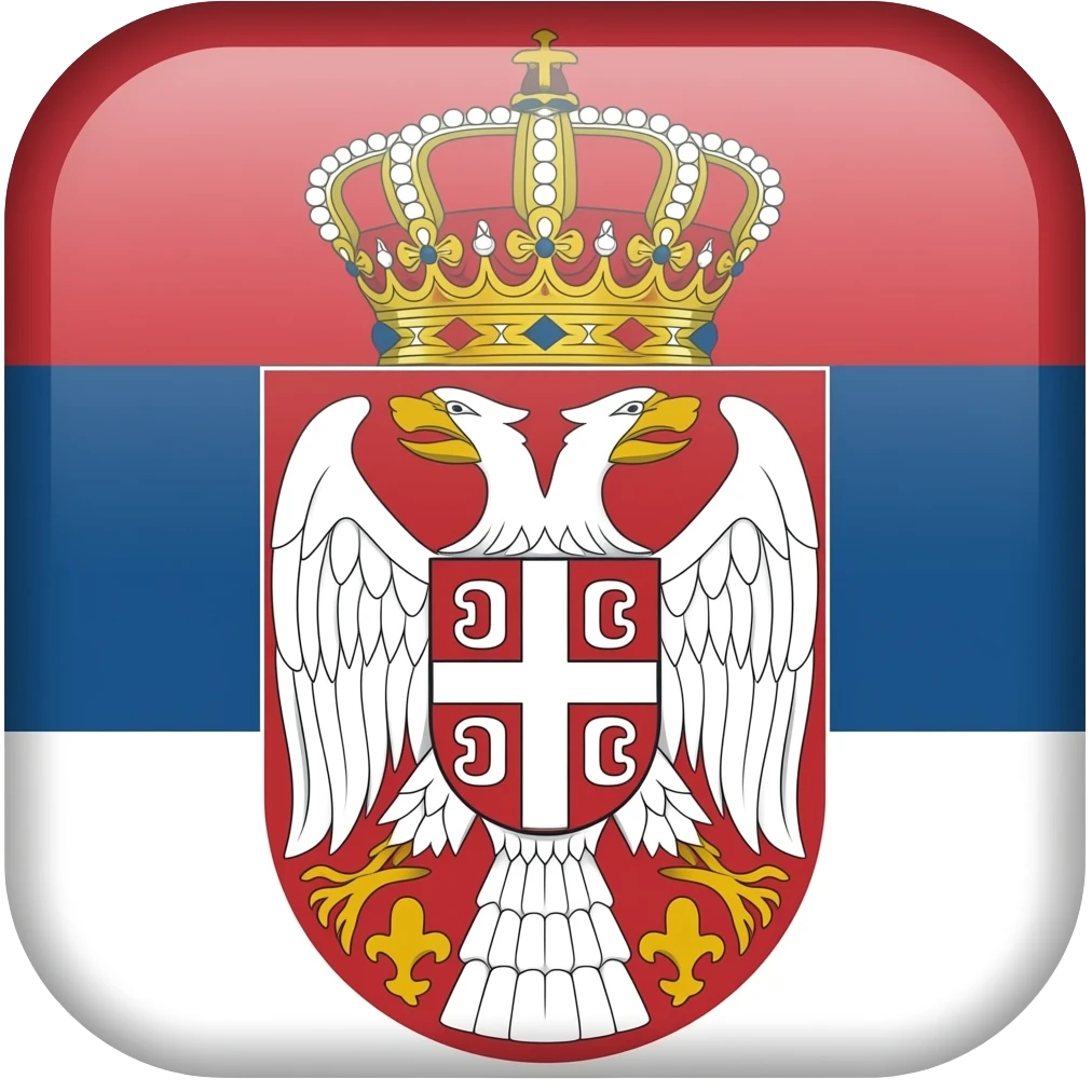 Srbia heraldic emoji