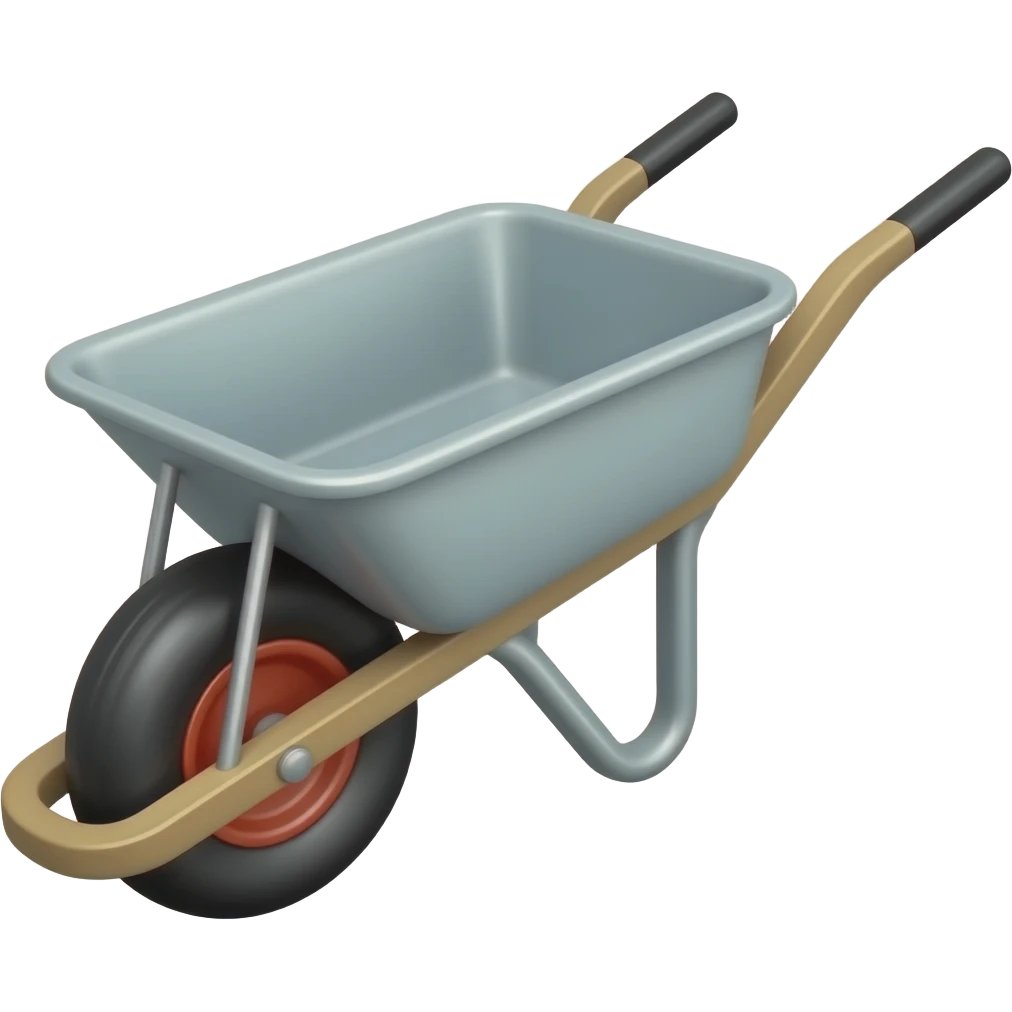 Wheelbarrow emoji