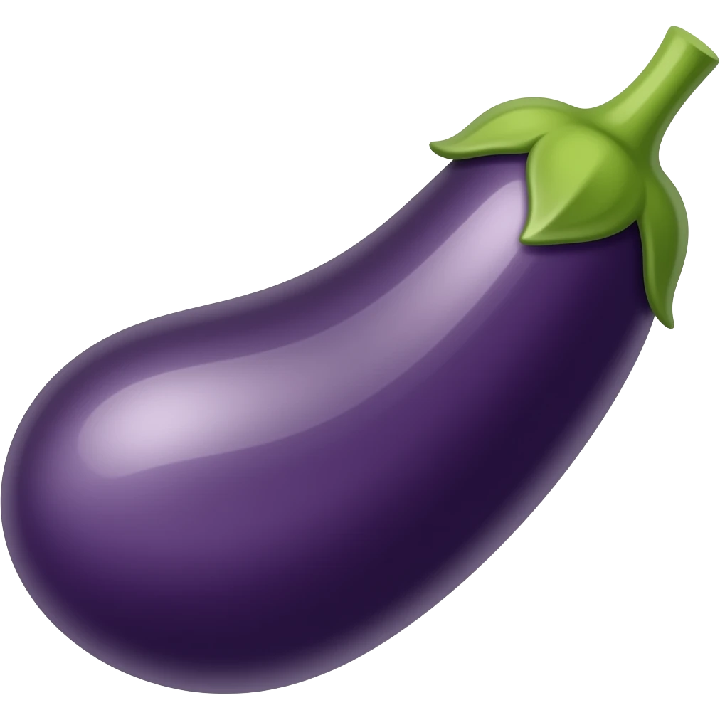 eggplant emoji