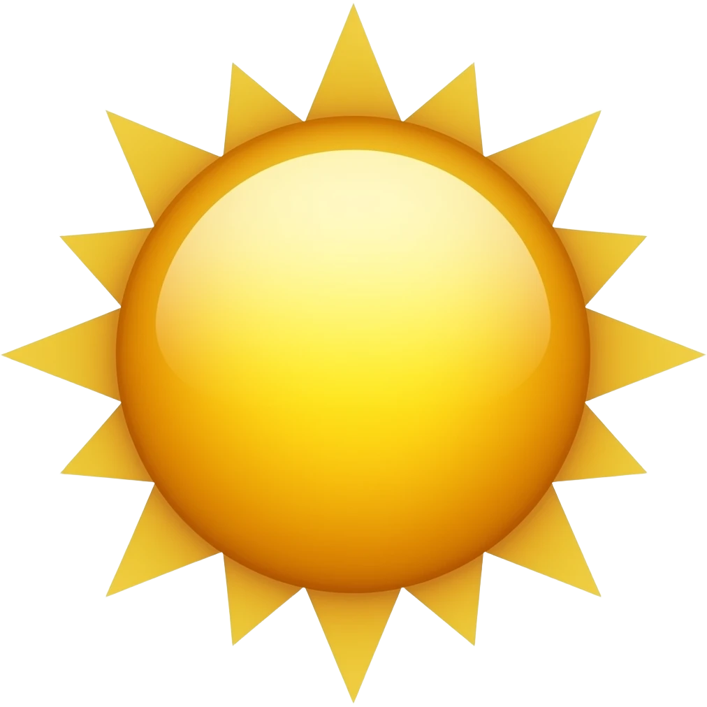 sun emoji