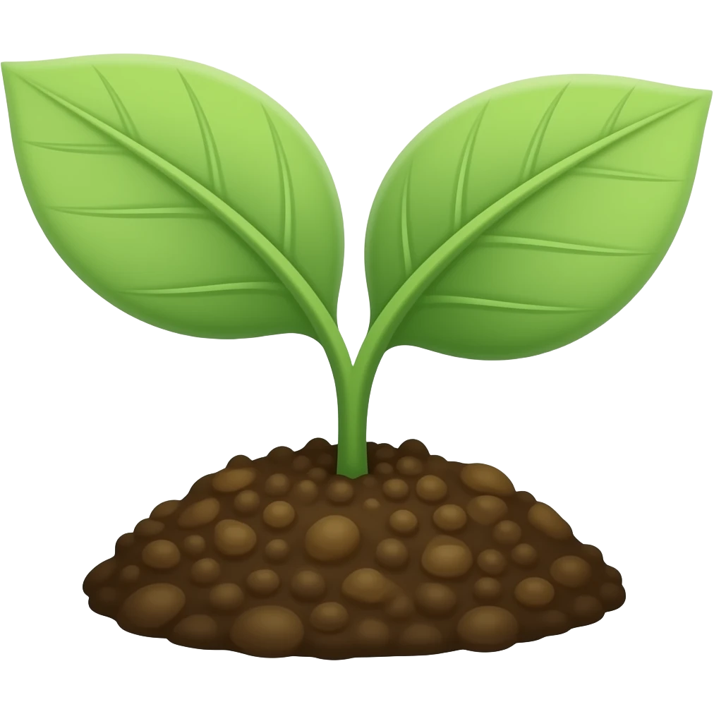 small seedling emoji