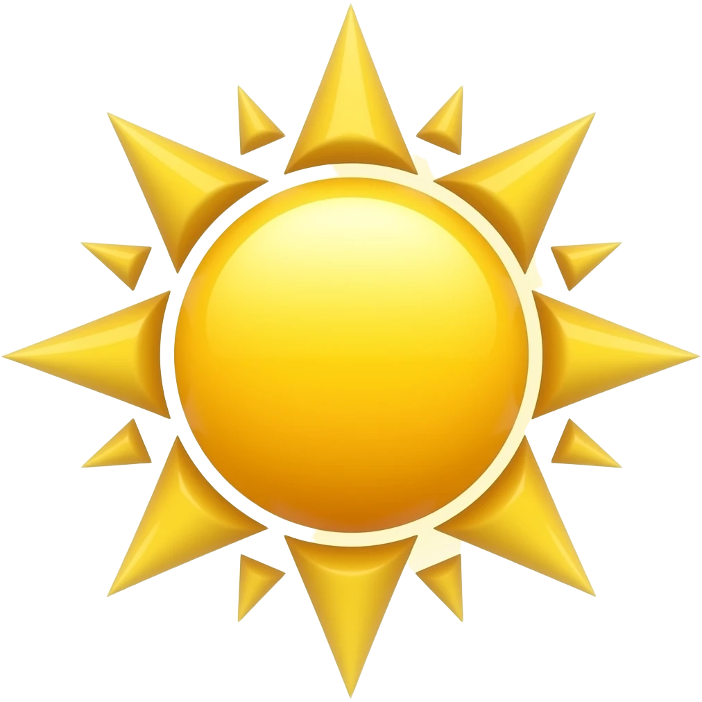 sun emoji