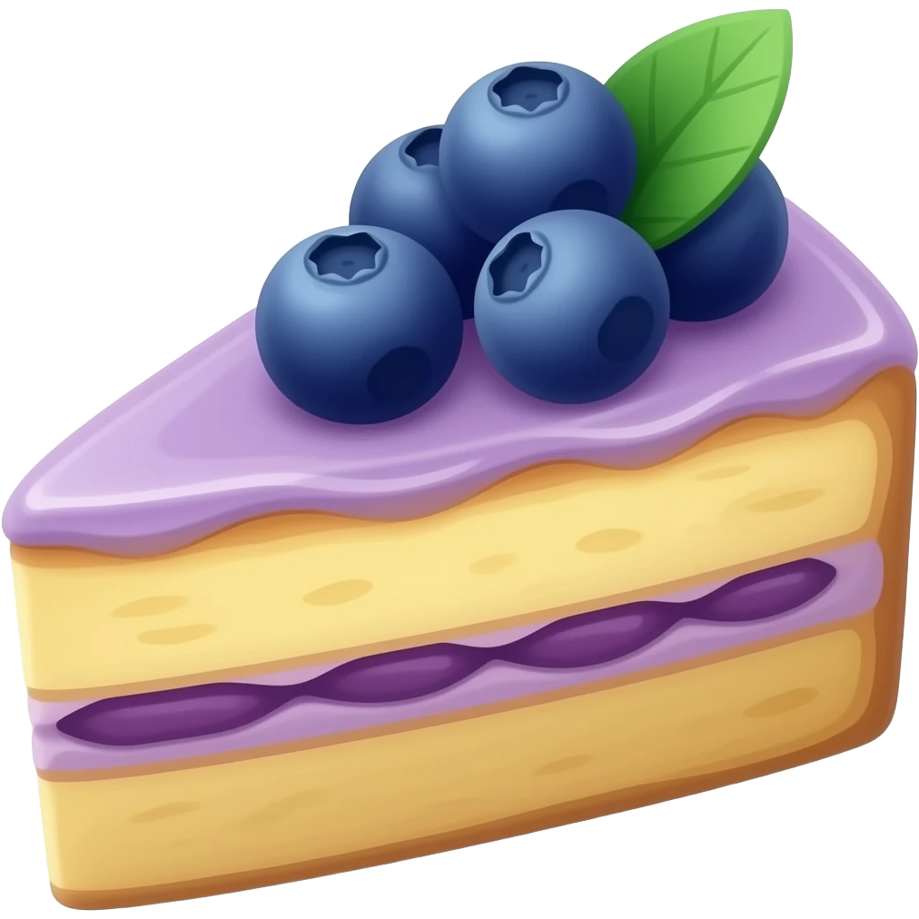 blaubeere cake emoji