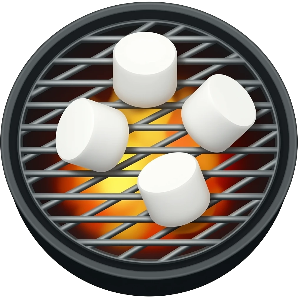 BBQ mashmallow emoji