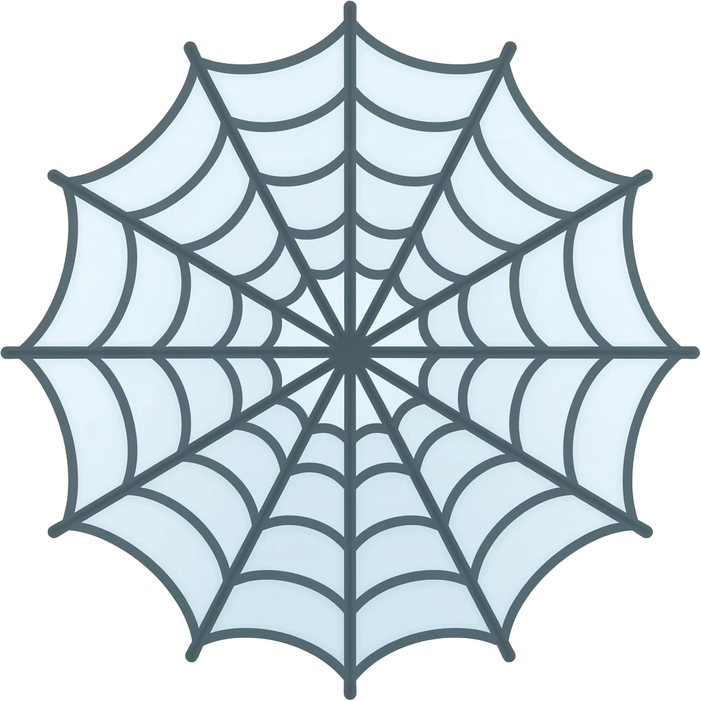 spider web emoji