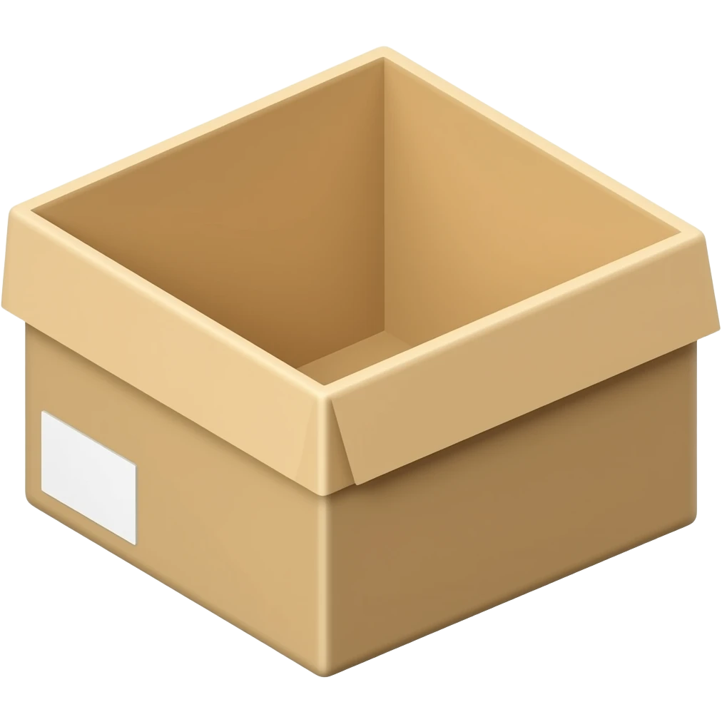 shoe box emoji