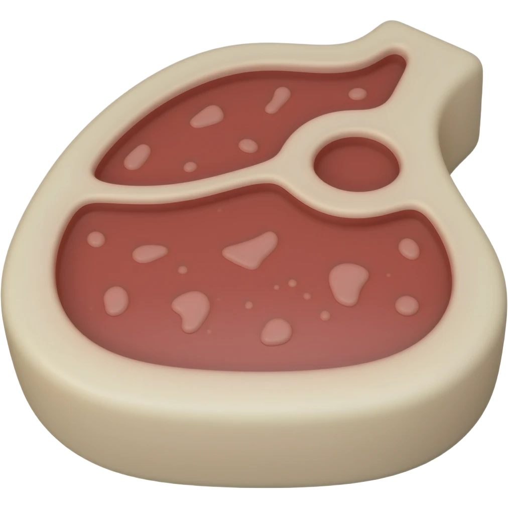 STEAK 3d emoji