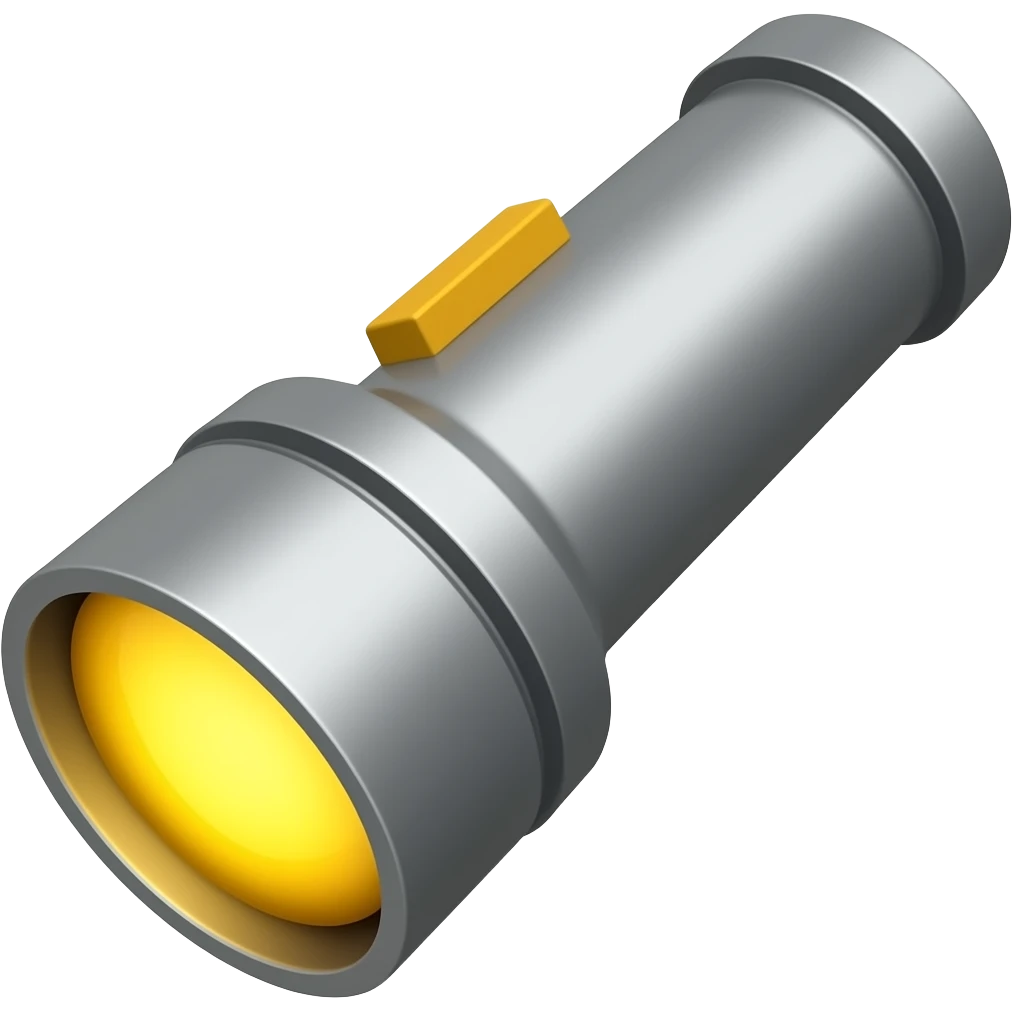 flashlight emoji